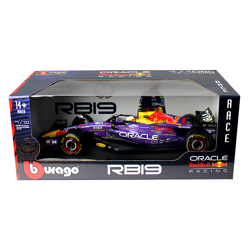 Miniatura Fórmula 1 Red Bull RB19 GP Las Vegas 1:18