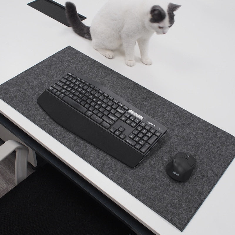 Mouse/DeskPad Soft em Lã em Alta Qualidade Tapete de Mesa