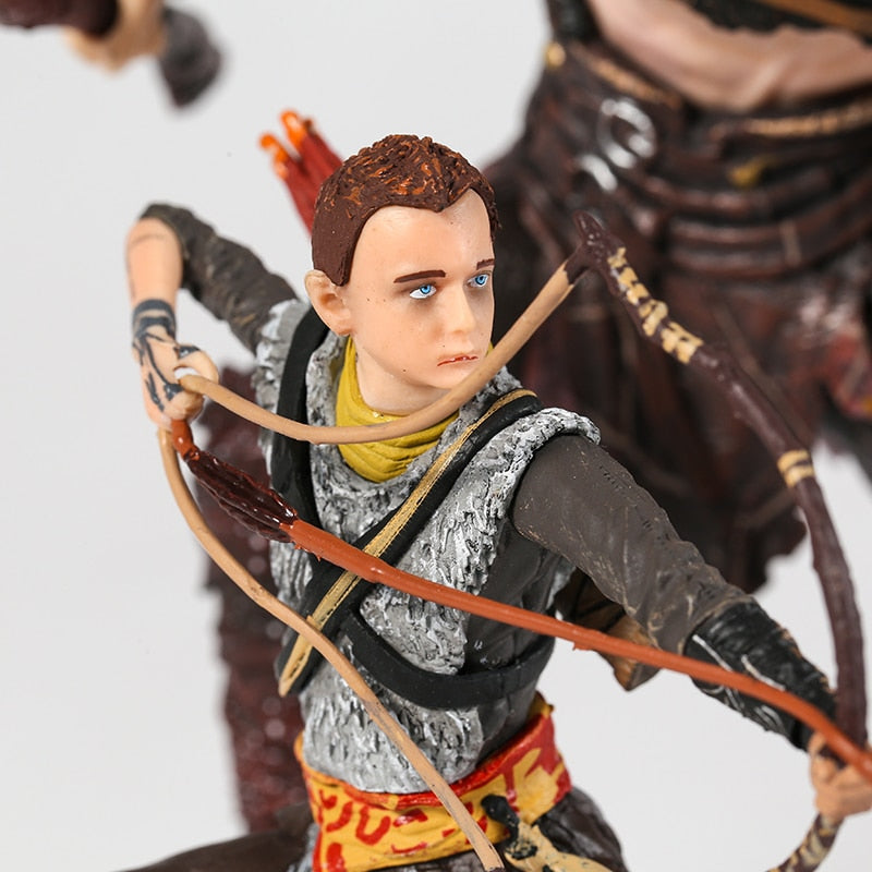 Kratos e Atreus Decoração Action Figure God of War