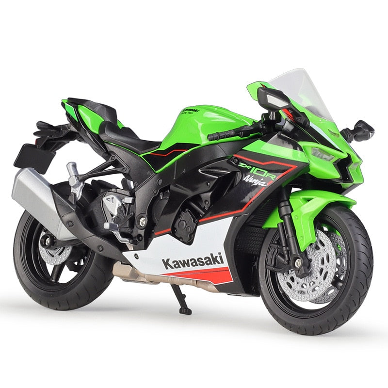 Miniatura 1:18 Kawasaki Ninja ZX10R Motociclismo