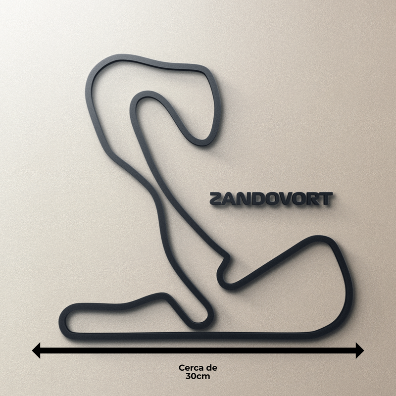 Zandvoort - Holanda - Pista de Parede 3D