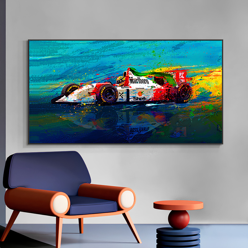 Pôster / Quadro Decorativo Fórmula 1 McLaren MP4/4