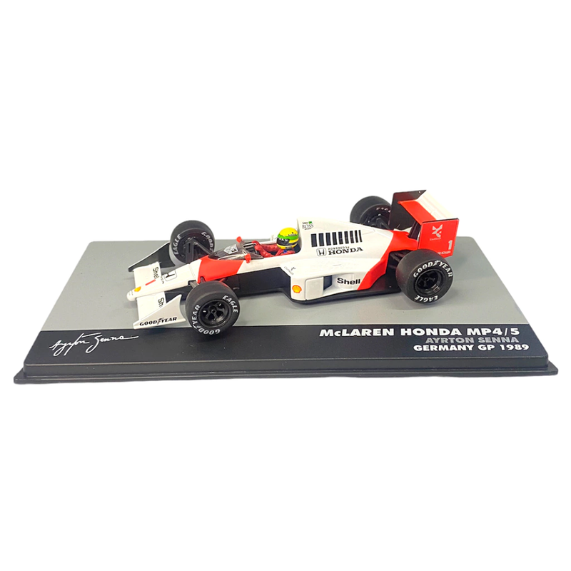 (1990) F1 Miniatura McLaren MP4/5B Ayrton S. 1:18