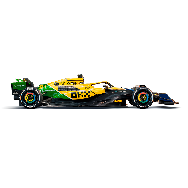 (2024) F1 Miniatura McLaren MCL38 Senna Monaco 1:18