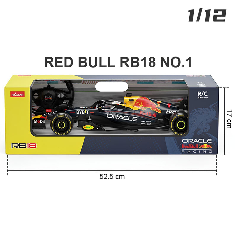 Miniatura Controle Remoto Red Bull RB18